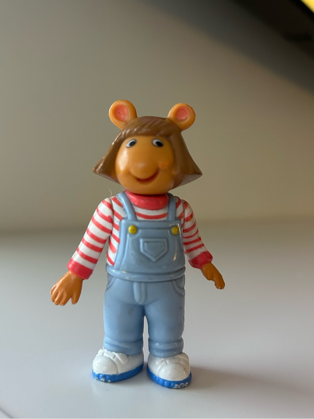 1997 PBS Kids D.W Arthur figurine